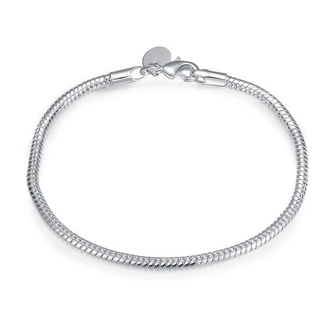 925 Silver Snake Chain Bracelet