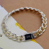 New Fine S925 Sterling Silver /Gold Bracelet