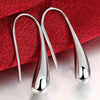 Sterling Silver Teardrop Earrings (11mm)