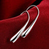 Sterling Silver Teardrop Earrings (11mm)