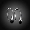 Sterling Silver Teardrop Earrings (11mm)