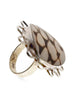 925 Sterling Silver and Shell Ring