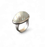 925 Sterling Silver Nautilus Shell Ring