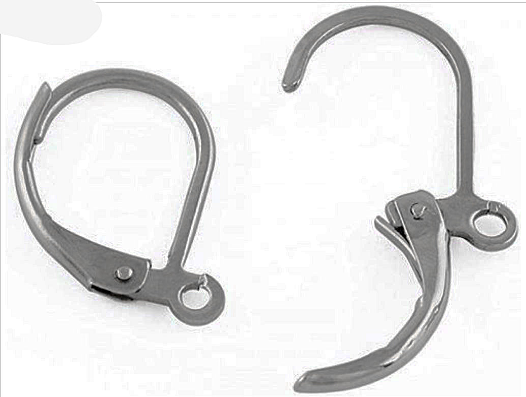 925 Sterling Silver Lever-back Earring Hooks (50) – Wholesale